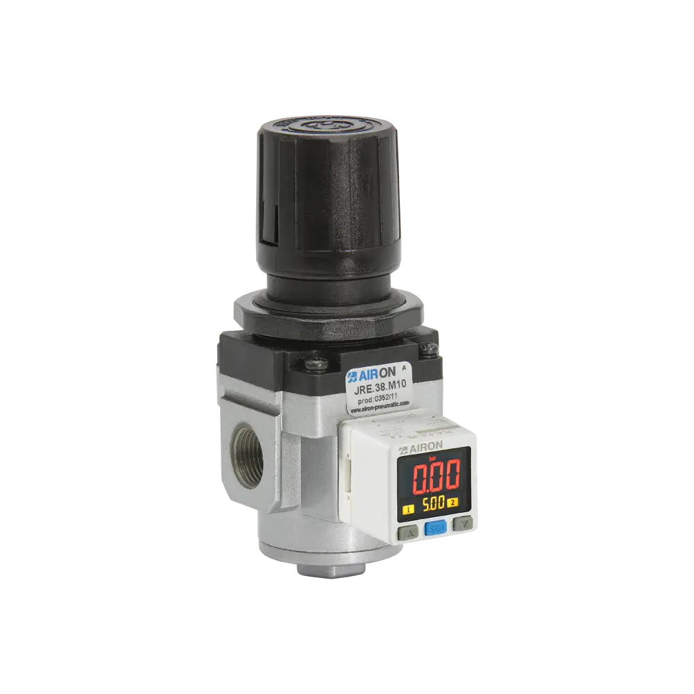 Riduttori con manometro/pressostato integrato